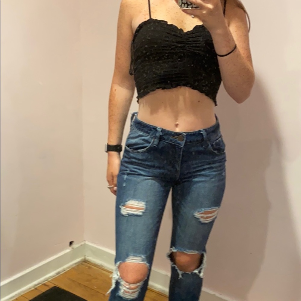 Girlfriend jeans